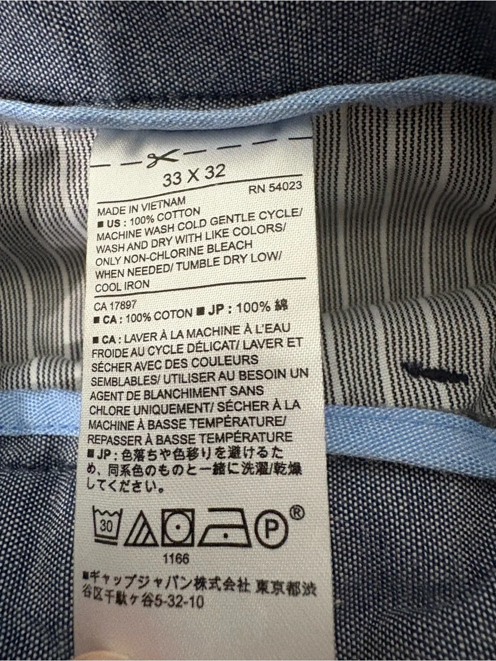 Banana Republic Men's Navy Casual Chino Pants